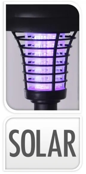 Lapač hmyzu s LED 40 cm