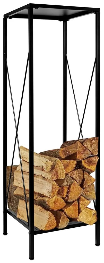 Stojan na drevo Perun čierny