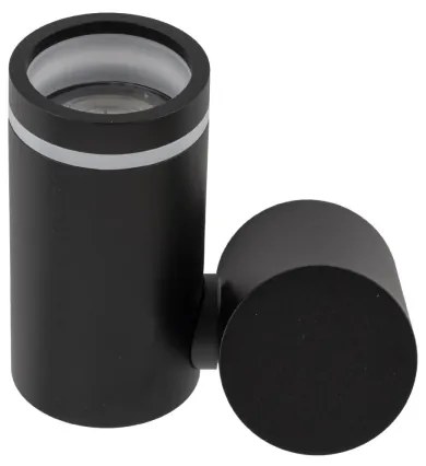 Nástenné bodové svietidlo JET SET 1xGU10/10W/230V čierna