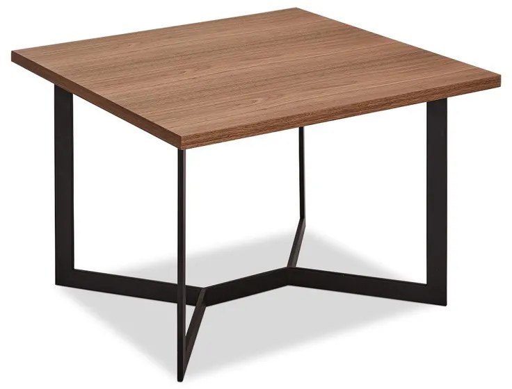 Štýlový konferenčný stolík Aage 70cm, vlašský orech