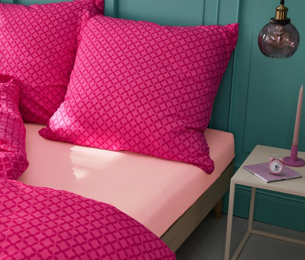 Džersejová napínacia plachta, marhuľová, štandardná veľkosť