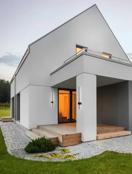Vonkajšie nástenné svietidlo Ridge 65 čierna