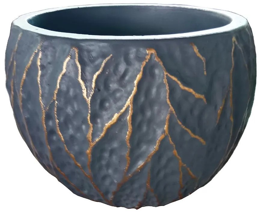 Cementový Kvetináč YS47609 19.5x19.5x14 cm