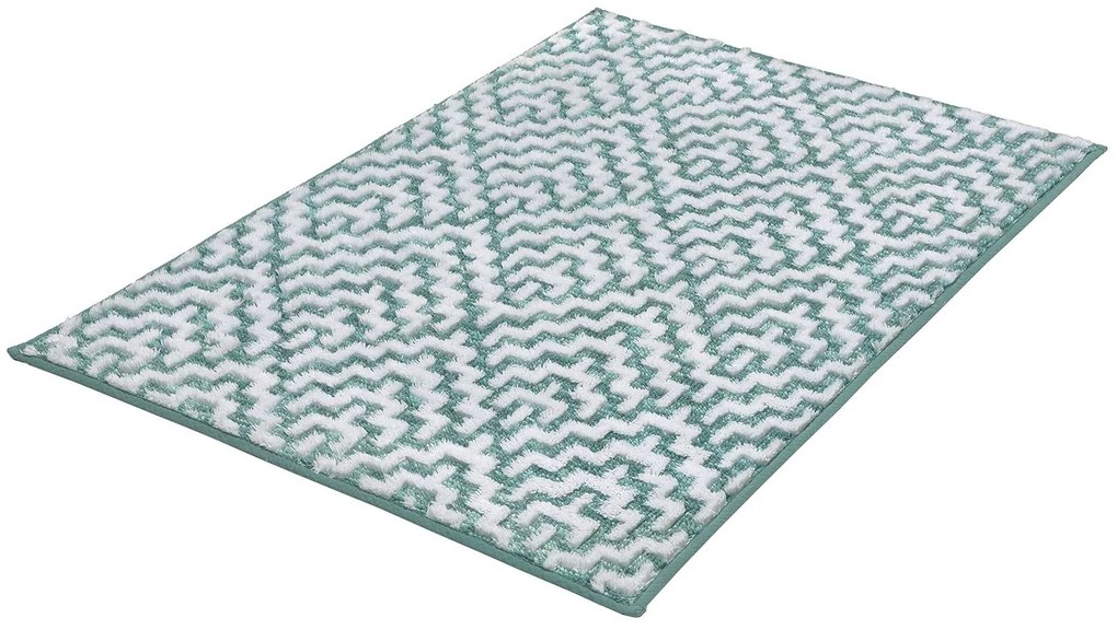 Kleine Wolke Koberček do kúpeľne Botany (zelená, 60 x 90 cm) (100287275)