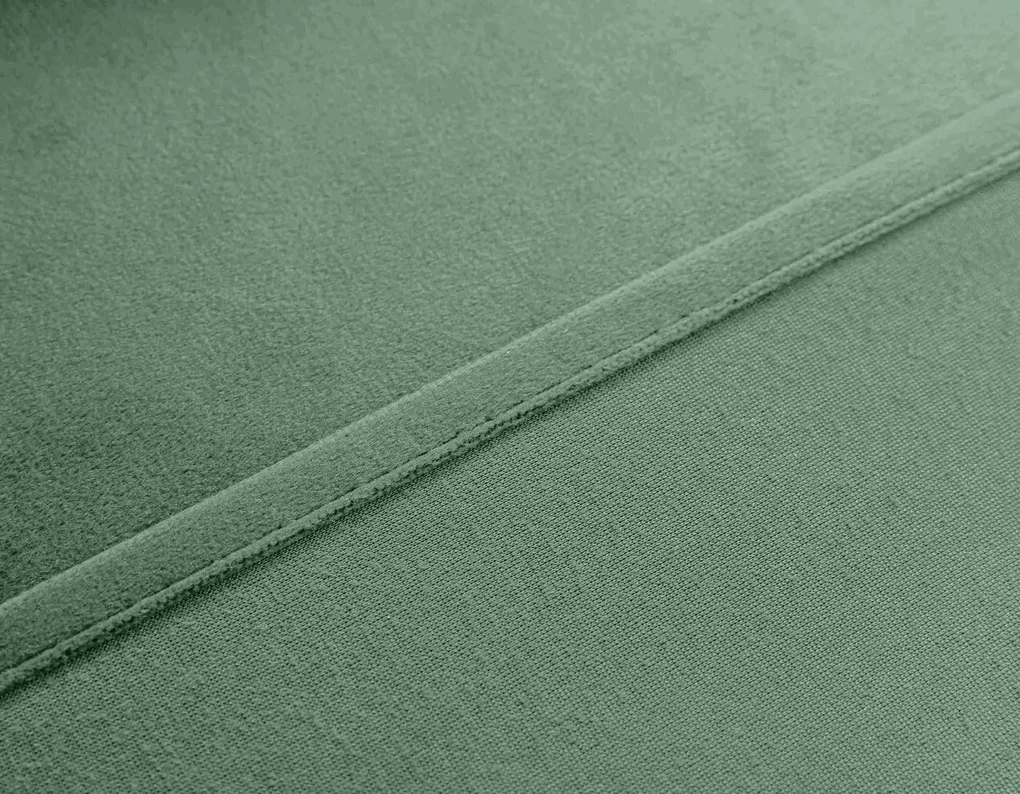 Mentolový zatemňovací záves VELVET 140x250 cm Zavesenie: Riasiaca páska