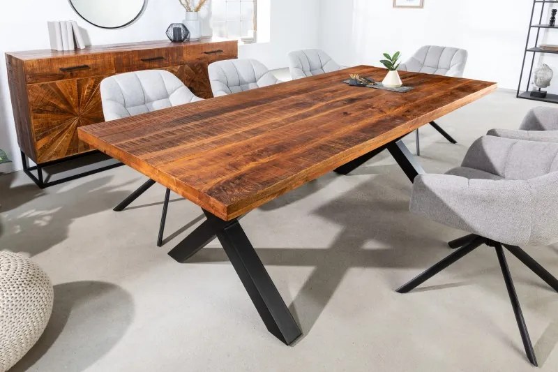 Jedálenský stôl Wood Art 180cm mango prírodný