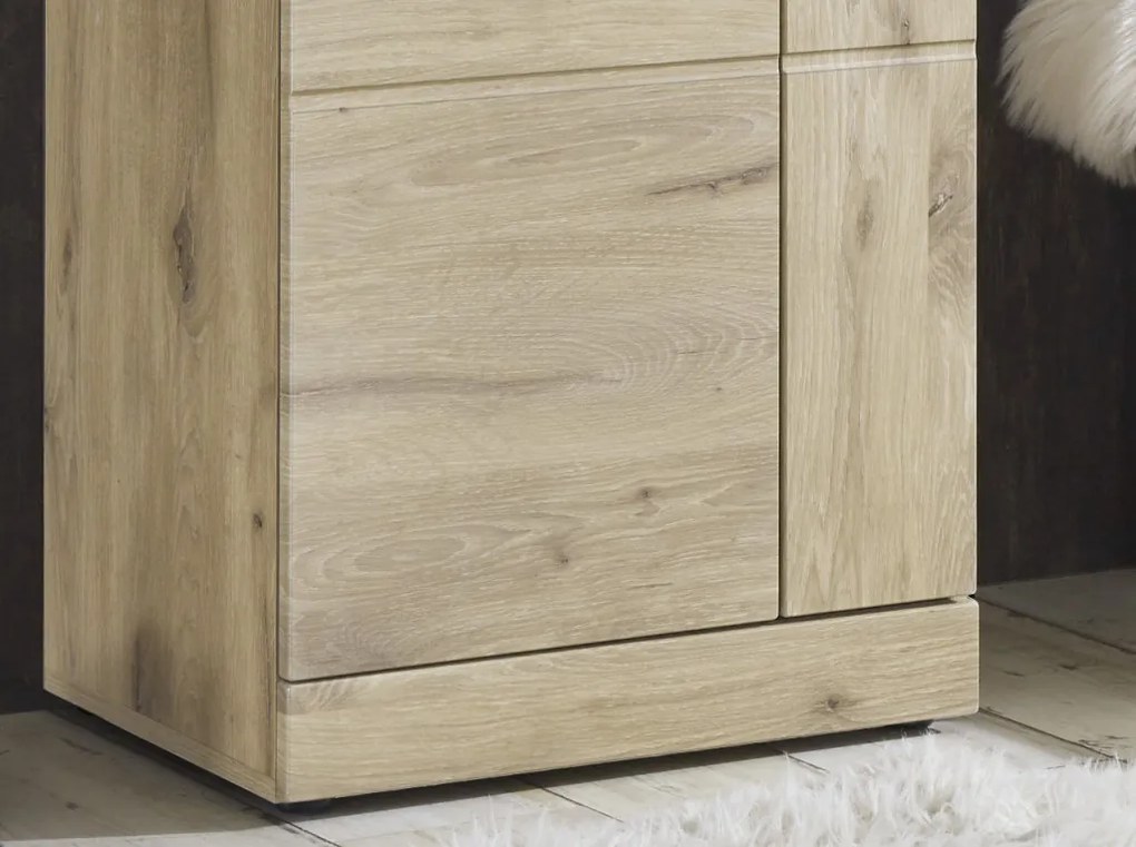 Predsieňová šatníková skriňa Barcelo, dub viking