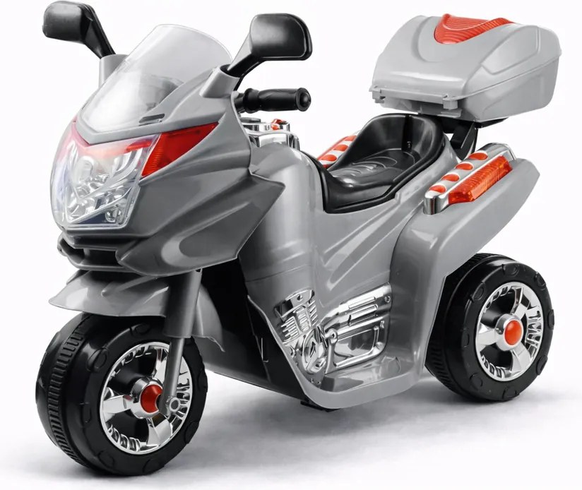 LEAN CARS Dobíjací motocykel HC8051 Silver