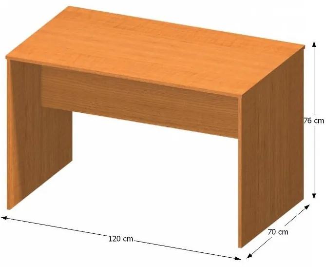 Písací stôl Tempo Asistent New 21 ZA - čerešňa