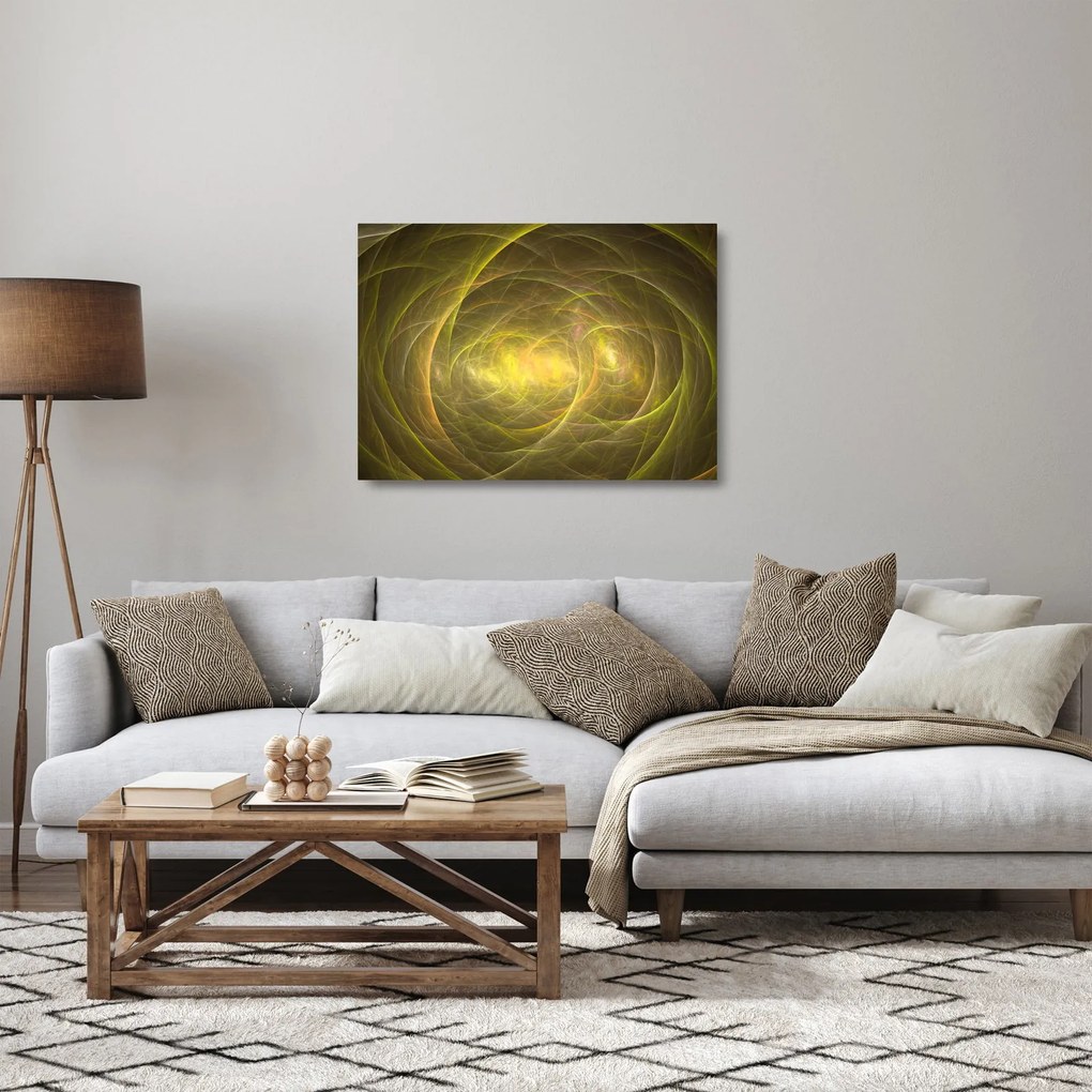 Moderný abstraktný sklenený obraz (70x50 cm)