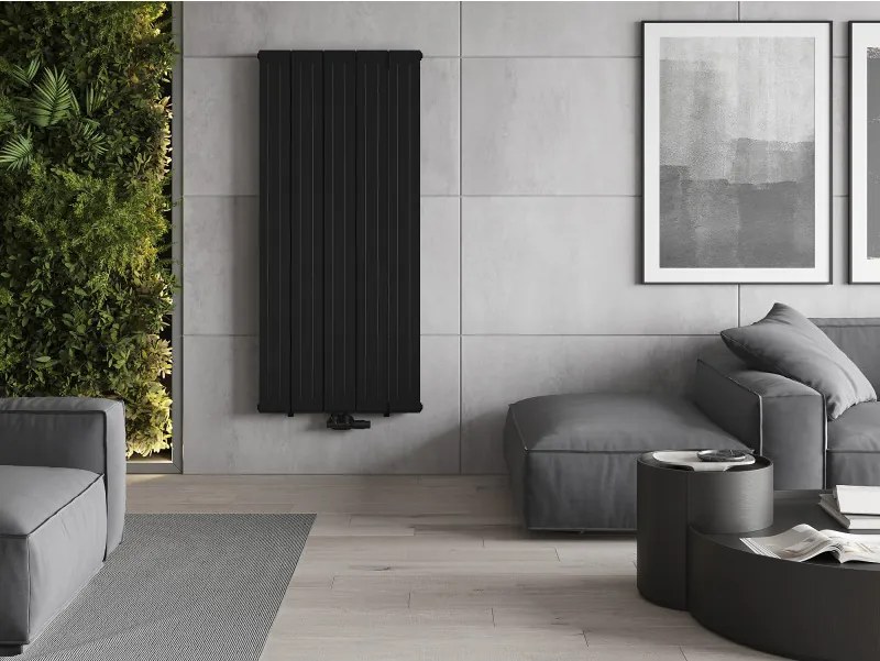 Mexen Waco, vykurovacie teleso 1544 x 694 mm, 1550W, čierna, W217-1544-694-00-70
