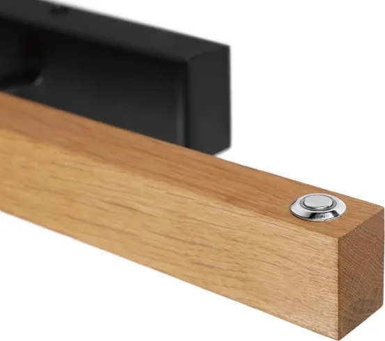 LED obrazové svietidlo VERDE LED/5,5W/230V 3000K 46 cm dub/čierna