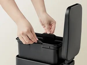 Odpadkový kôš Carlos 5 L čierny