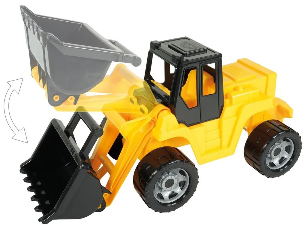 Lena Nakladač Giga Trucks žltá, 62 cm