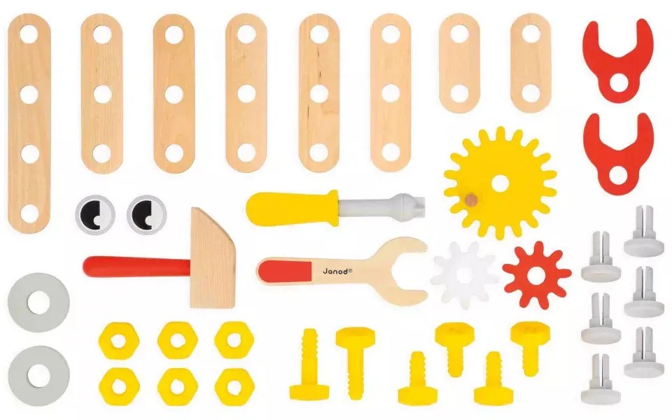 BricoKids - Chodúľka a vozík s náradím - Robot