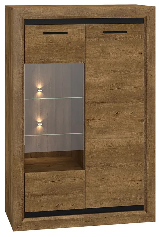 Vitrína BALCA 2601 s LED osvetlením