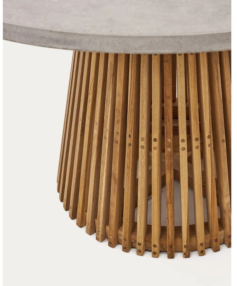 Okrúhly záhradný jedálenský stôl ø 120 cm Alcaufar – Kave Home