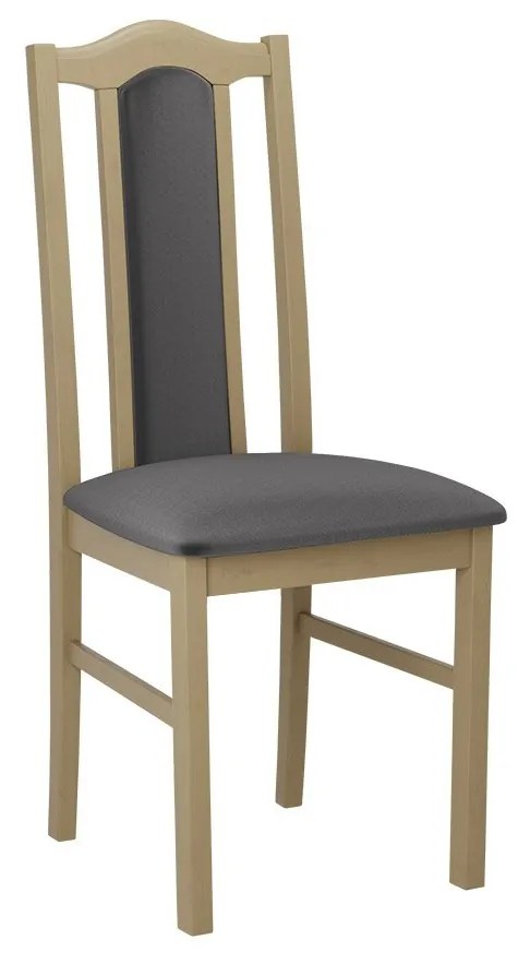 Stolička Dalem II, Morenie: biela, Poťahové látky: Hygge D91