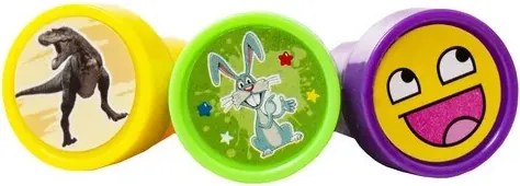 KRUZZEL Súprava pečiatok pre deti 60 ks - Kruzzel