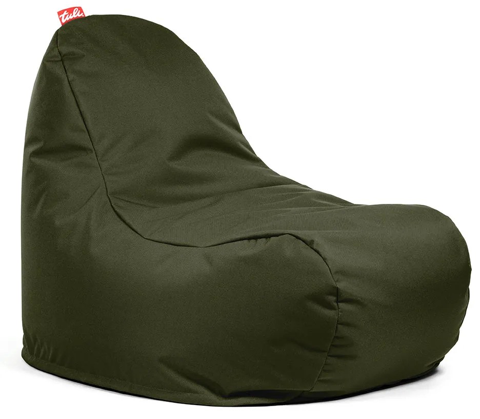 Tuli Sedací vak Relax Nesnímateľný poťah - Polyester Olivová