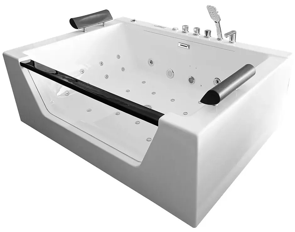 +M-SPA - Kúpeľňová vaňa SPA s hydromasážou 170 x 120 x 59 cm