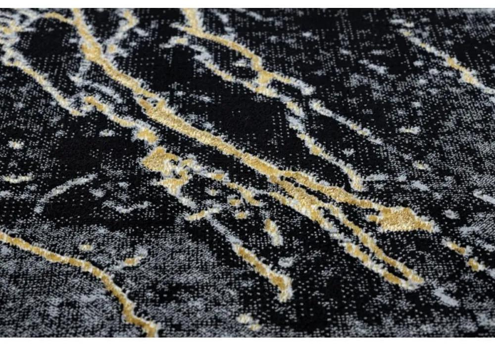 Kusový koberec Mramor čierny 200x290cm
