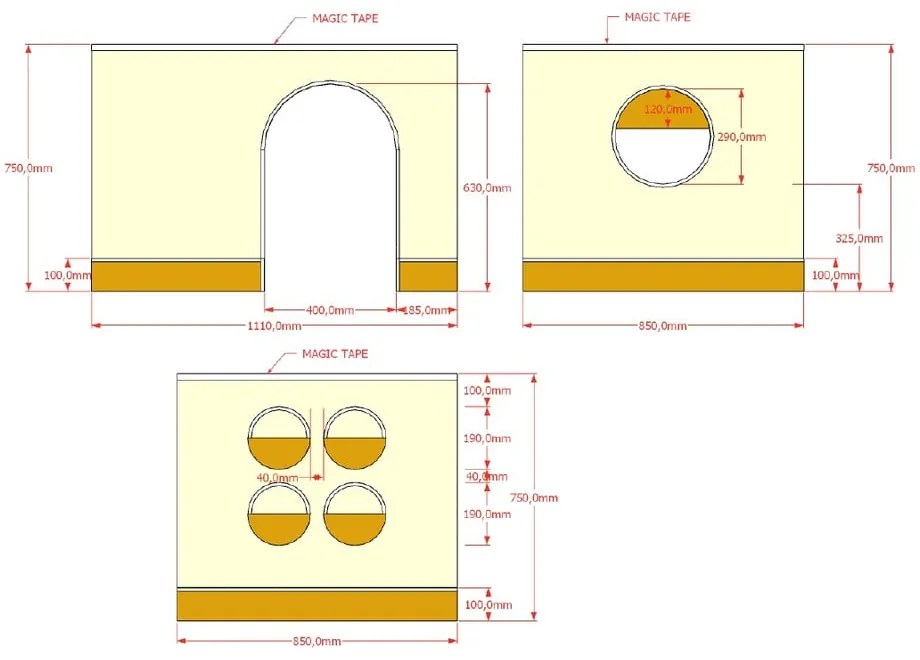 Detský záves k posteli Forrest – Vipack