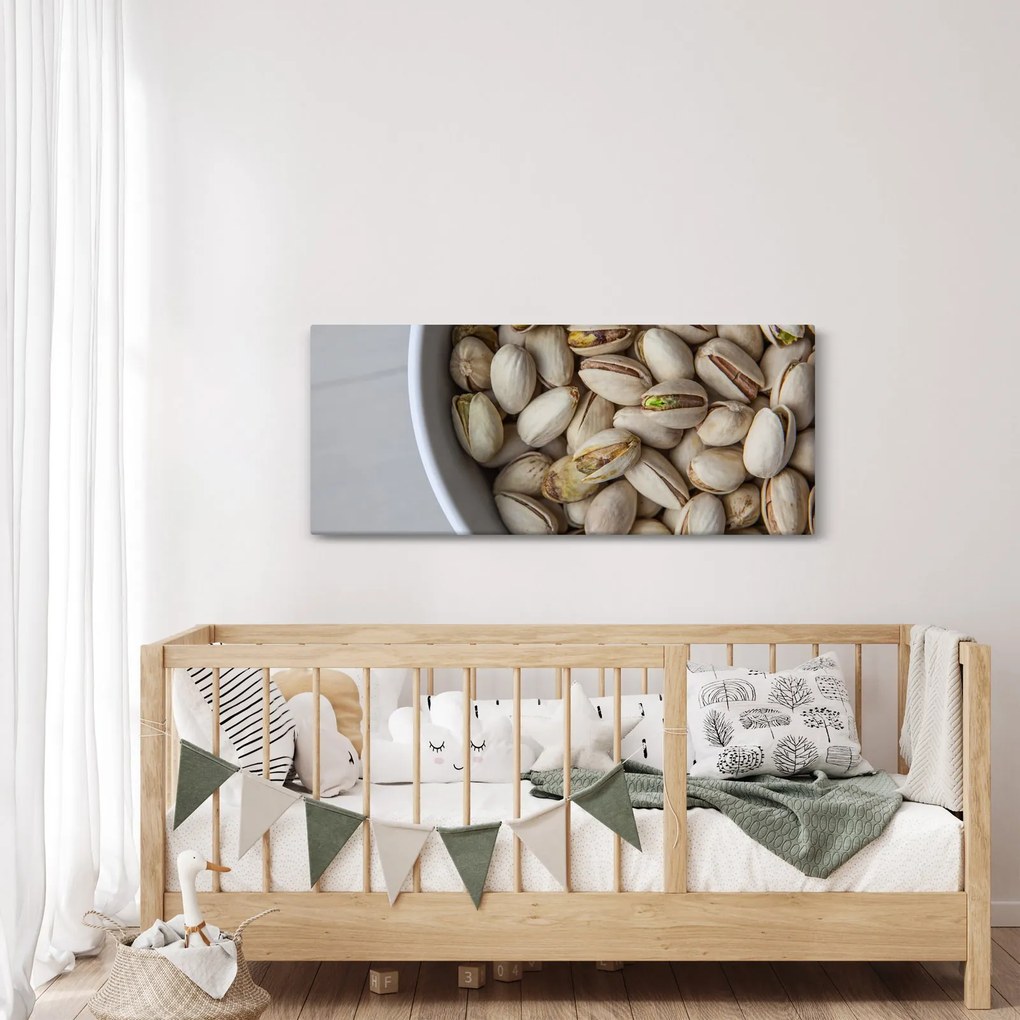 Obraz - pistácie (120x50 cm)