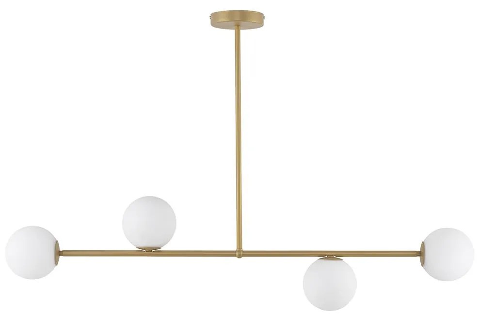 Luster na tyči GAMA 4xG9/12W/230V zlatá