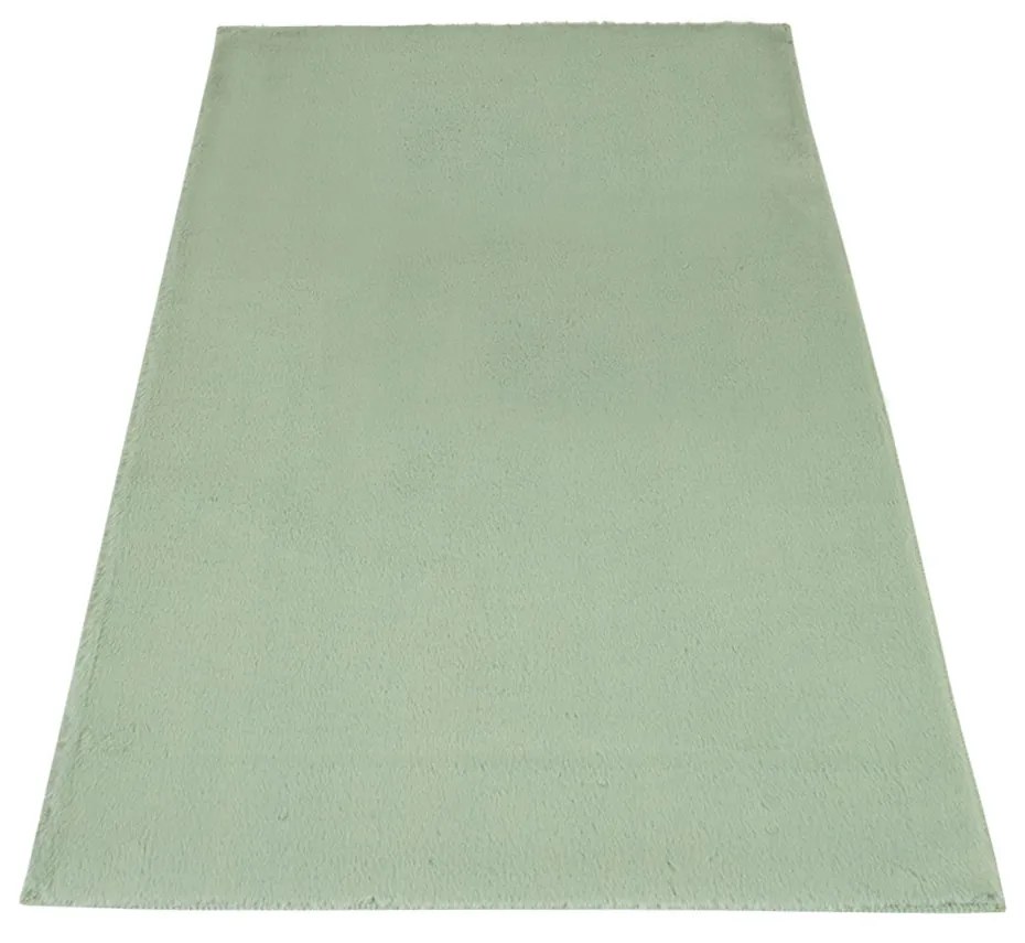 Dekorstudio Kožušinový koberec do kúpeľne TOPIA mats - šalviovo zelený Rozmer koberca: 67x110cm