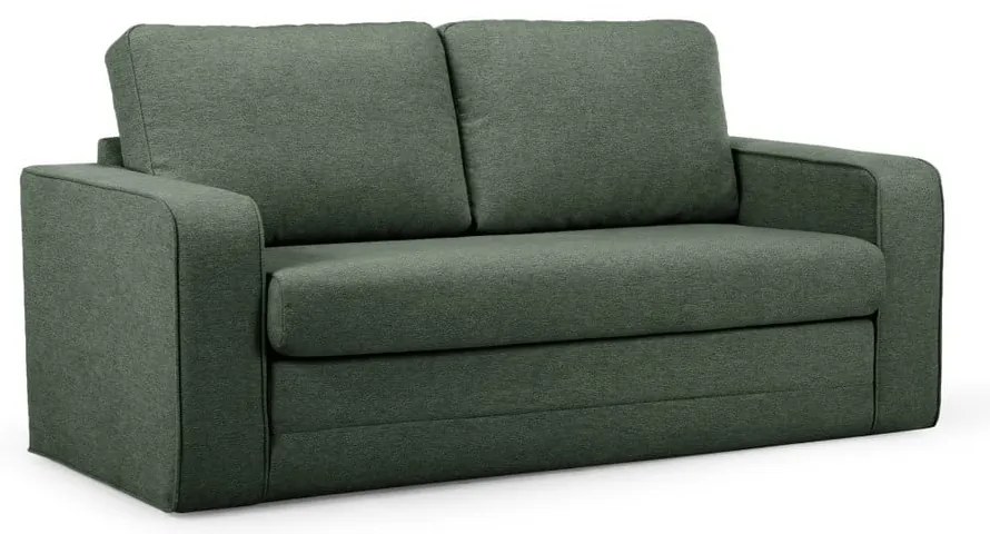 Zelená rozkladacia pohovka 160 cm Come – Bobochic Paris
