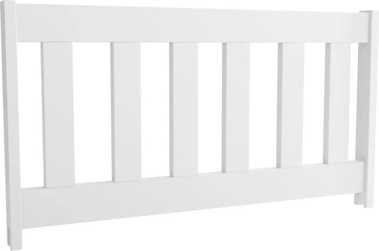 Detská posteľ z masívu borovice KRYŠPÍN s prístelkou a šuplíky - 200x90 cm - BIELA