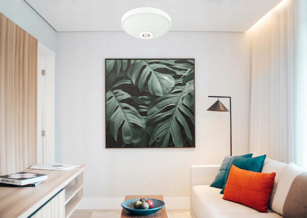 BERGE LED stropné svietidlo 2x E27 s pohybovým senzorom AURORA