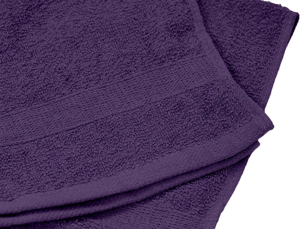 Uterák BASIC MALÝ tmavofialový 40 x 60 cm, 100% bavlna