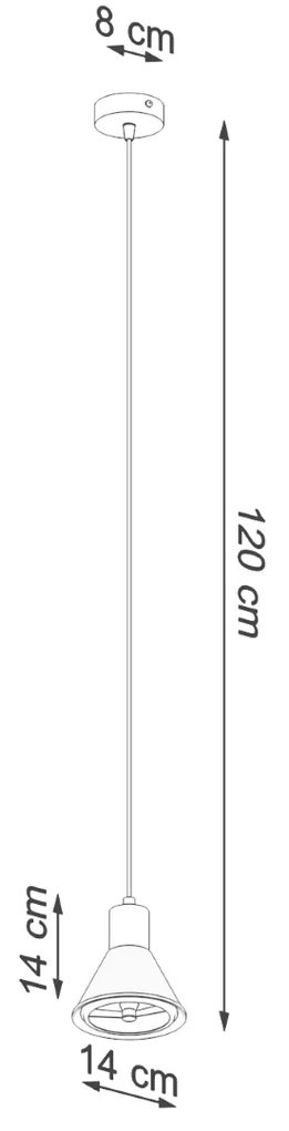 Závesné svietidlo Tazila 1, 1x čierne kovové tienidlo, LED
