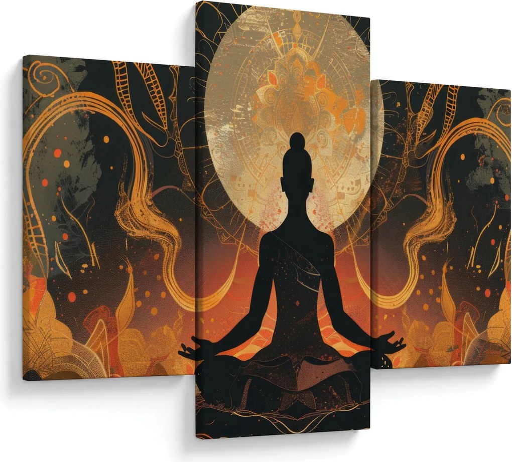 Obraz - Meditácia (90x60 cm)