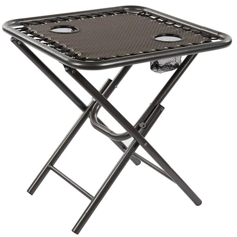 2 ks záhradných ležadiel zero gravity so stolom