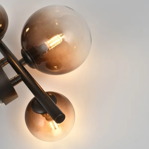 Brilagi - LED nástenné svietidlo MILLA 3xG9/3W/230V hnedá/dymovo-hnedá