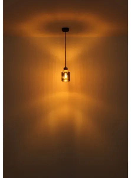 Globo 15768 - Závesné svietidlo na lanku ALEIDIS 1xE27/25W/230V pr. 12 cm