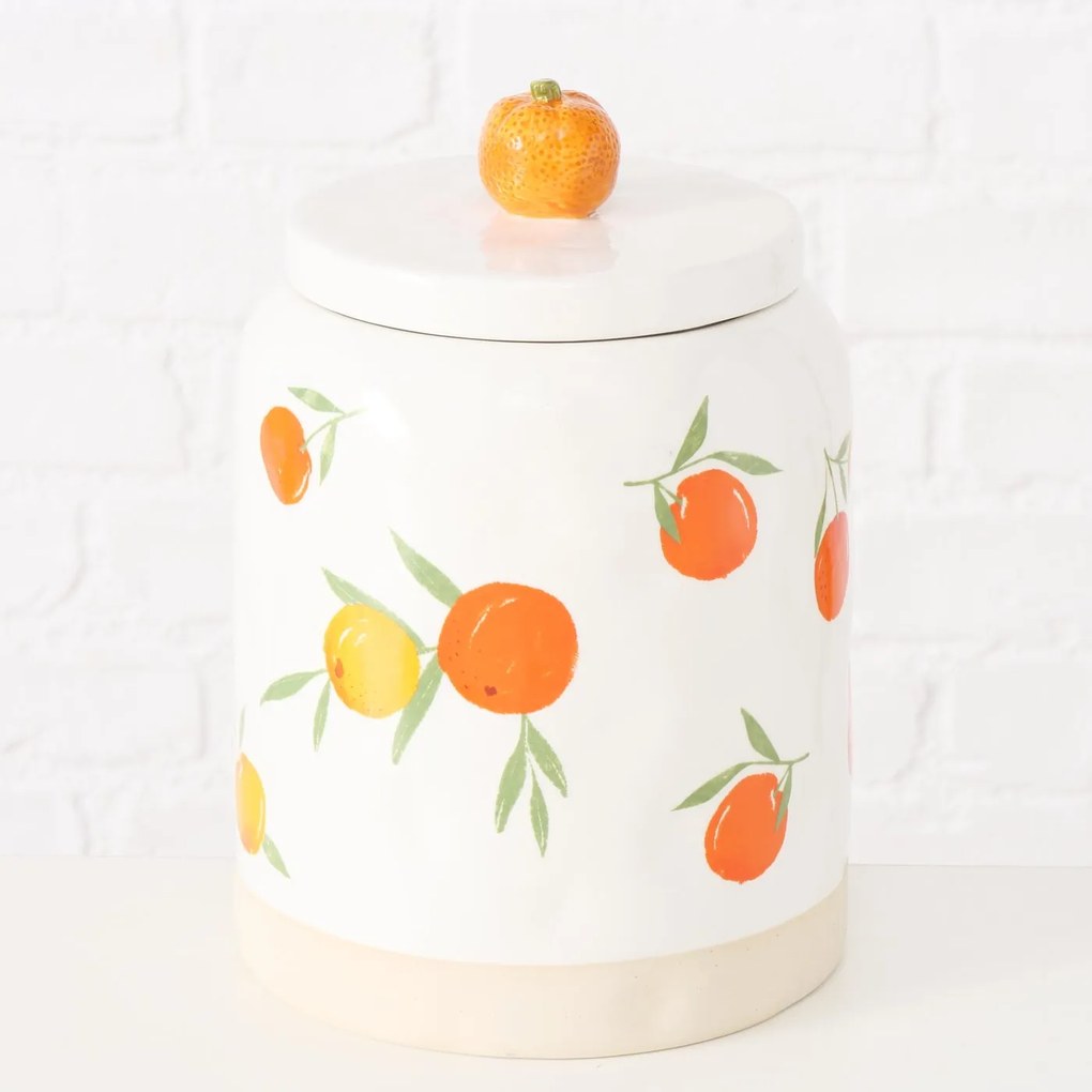 Keramická dóza s citrusmi Fruits