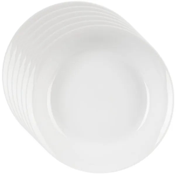 Orion Detský hlboký porcelánový tanier MONA, pr. 19 cm, 6 ks