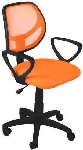 Malatec Kancelárska stolička Miko, oranžová, 2730