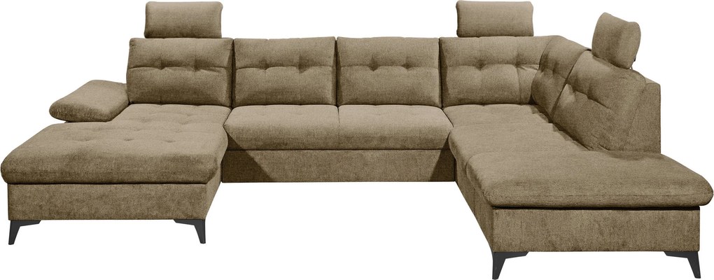 XXXLutz SEDACIA SÚPRAVA, textil, piesková MID.YOU - Sedačky - 002220053707
