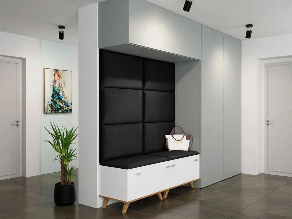 Čalúnený nástenný panel Pag 70x40, Farba čalúnenia:: Manila 18