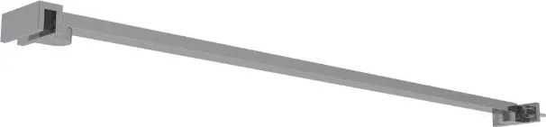 Erga Paris, rohová vzpera pre sprchové zásteny s hrúbkou skla 6/8/10 mm, dĺžka 35cm, chrómová, ERG-V02-PARIS-BAR35-CR