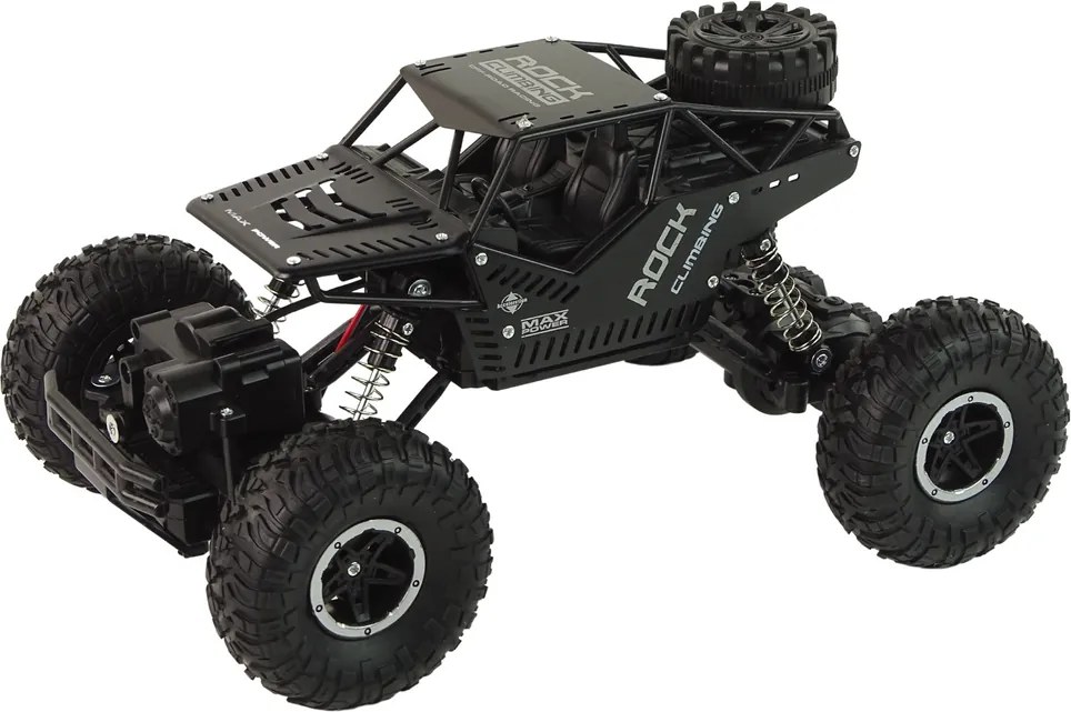 LEAN Toys RC Rover 1:16 diaľkovo ovládané čierne auto