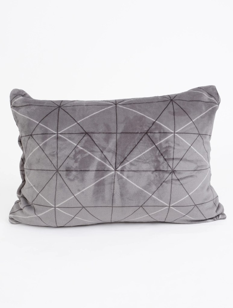 Obliečka na vankúš mikroplyš Exclusive 50 × 70 cm - Sebastian sivý