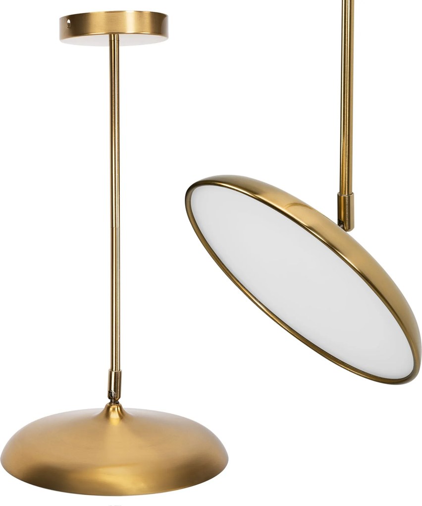 Toolight Toolight, LED stropné svietidlo APP1281-CP Gold, zlatá lesklá, OSW-05183