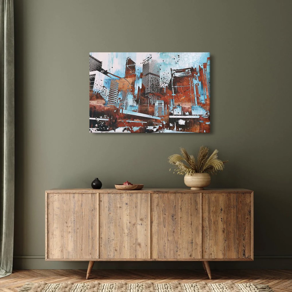 Obraz - Mrakodrapy (90x60 cm)