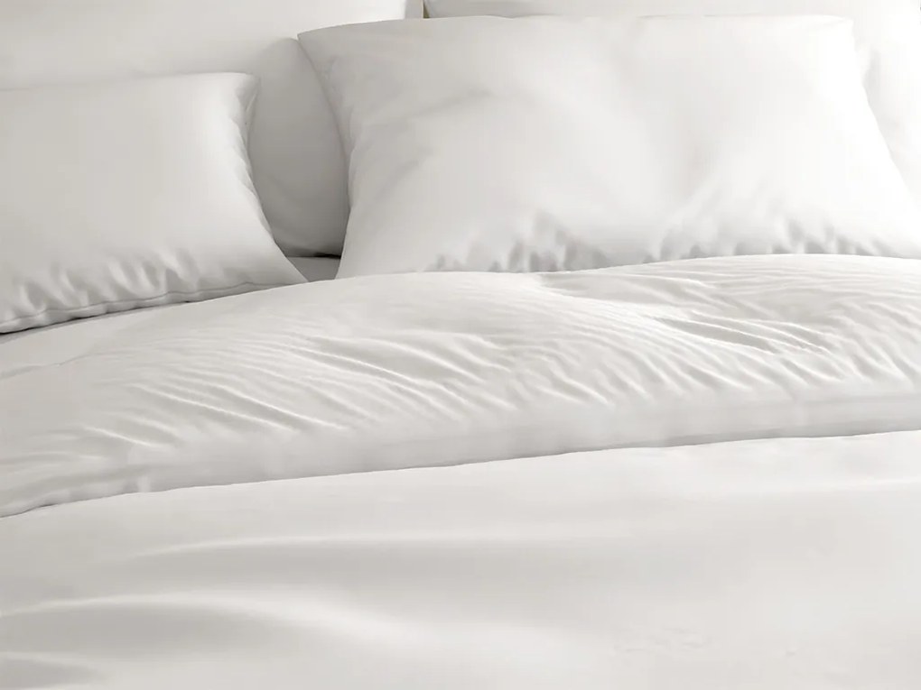 Bavlnené obliečky STANDO biele Rozmer obliečky: 70 x 90 cm | 140 x 220 cm